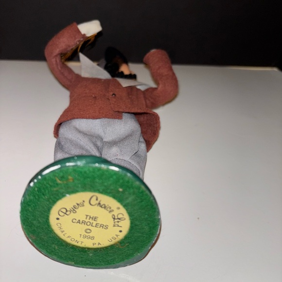 Caroler 1st edition Byers choice Williamsburg collection 1998 - Picture 10 of 15